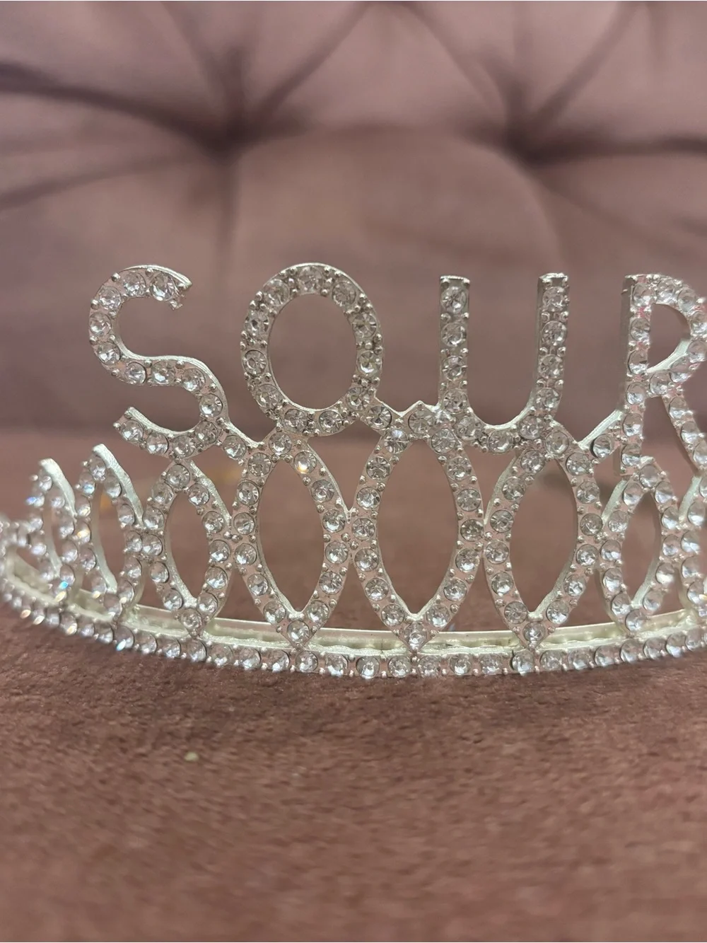 Oliva Rodrigo Offical Merch silver rhinestone